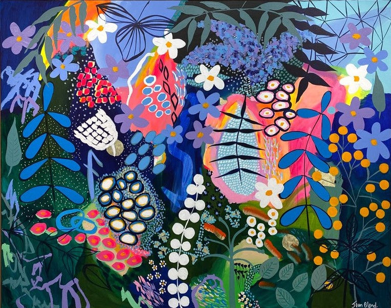 
                  
                    "Floral Oasis" ORIGINAL ARTWORK
                  
                